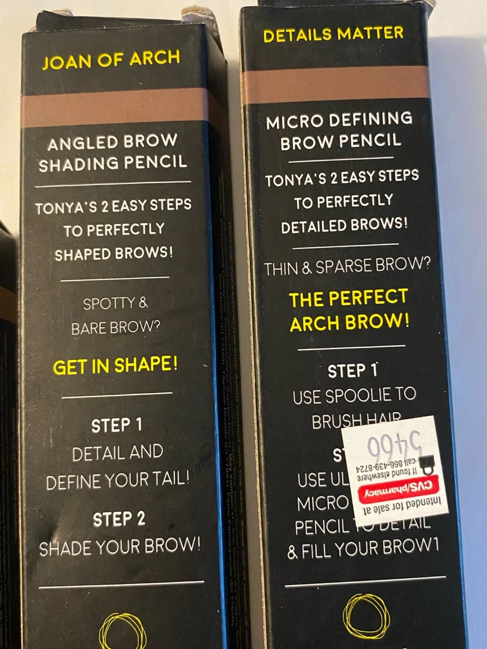 Lot of 3 Professional Eyebrow Makeup Products Arches & Halos Shade Mocha Blonde